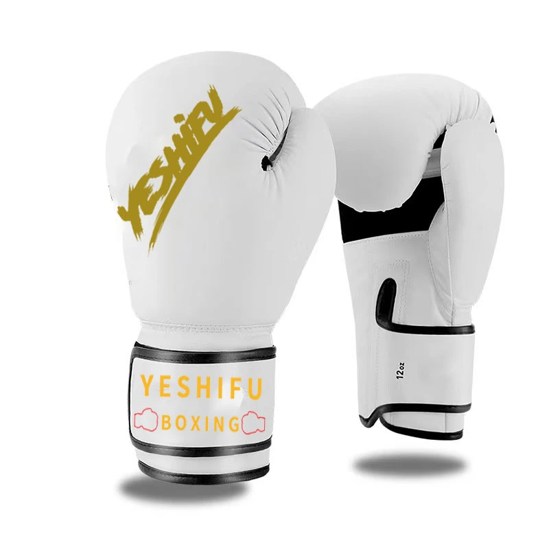 Guantoni da boxe in pelle di vacchetta
