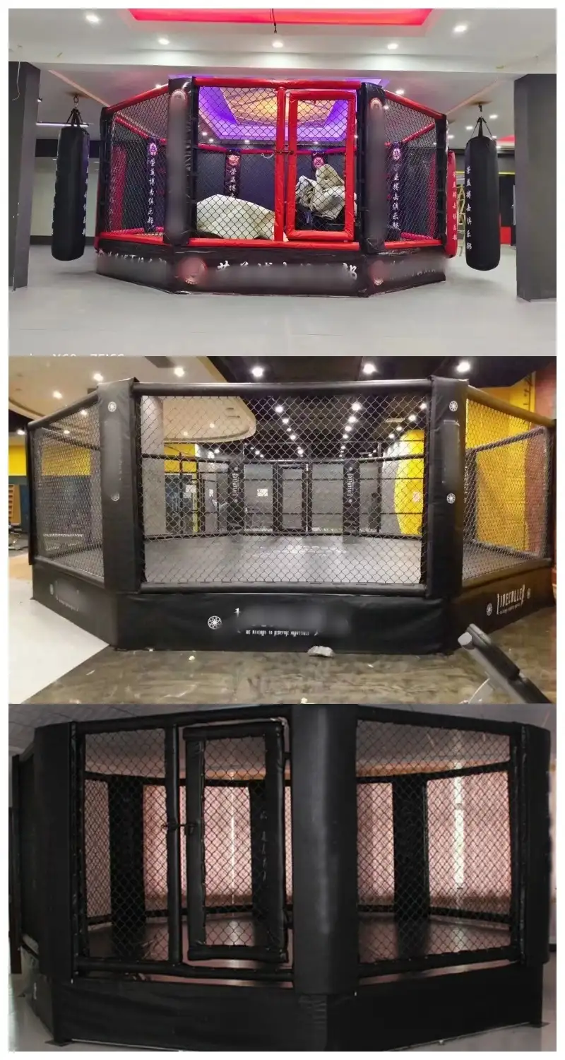 Octagonal Cage Fencing
